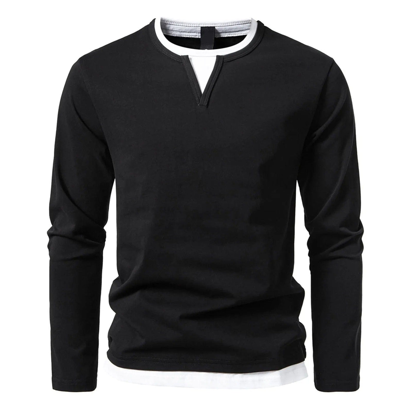 Hem Sworth™ - Kent Henley mit langen Ärmeln