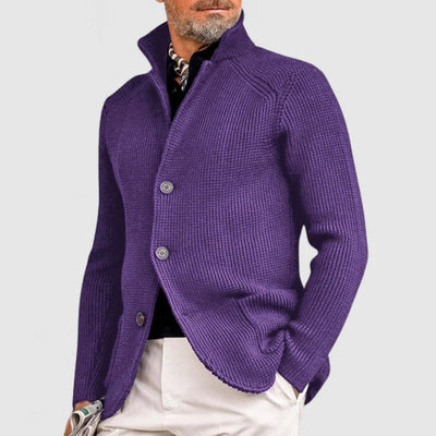 Gael™ - Elegante Strickjacke mit Revers für Herren