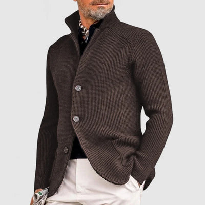 Gael™ - Elegante Strickjacke mit Revers für Herren