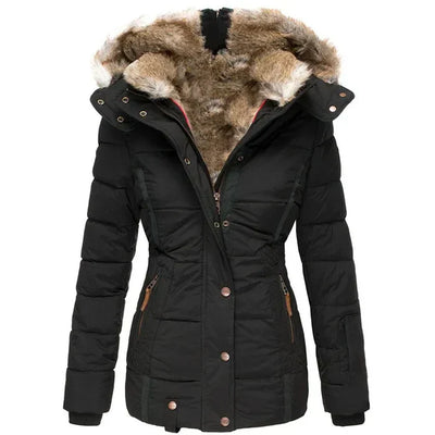 Belén™ - Warmer Wintermantel mit Fellfutter
