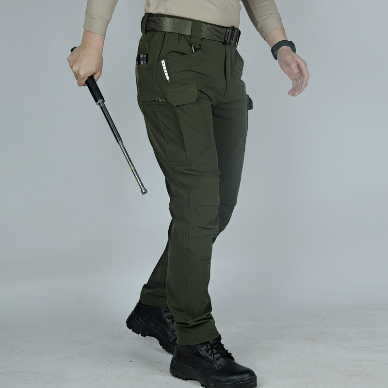 Tommy™ -Stretch Bikerhose mit Holstertaschen