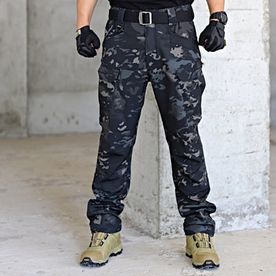 Tommy™ -Stretch Bikerhose mit Holstertaschen