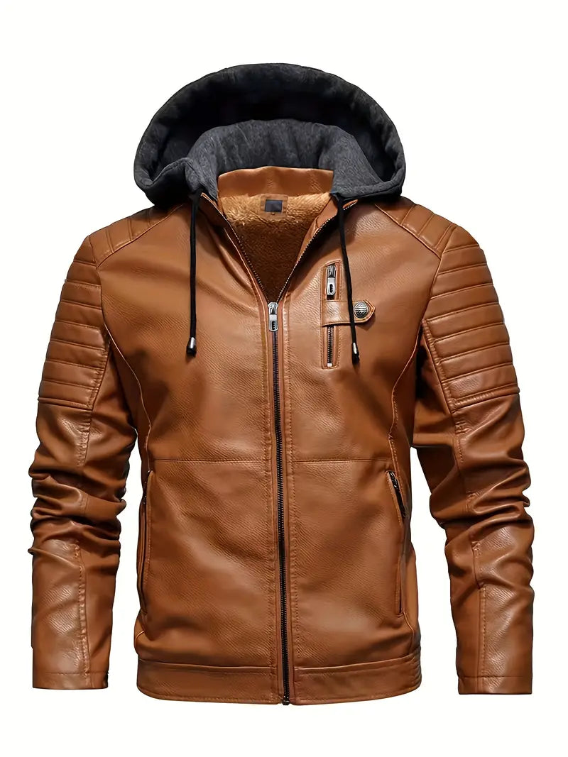 Santino™ -Die Stilvolle Winterlederjacke