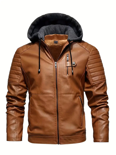 Santino™ -Die Stilvolle Winterlederjacke