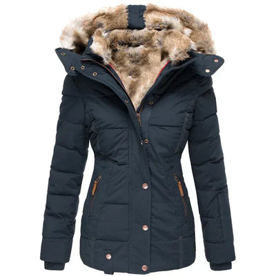 Belén™ - Warmer Wintermantel mit Fellfutter
