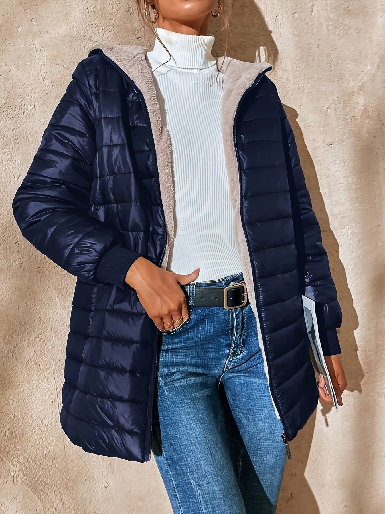 Enrica | Langer lässiger Mantel