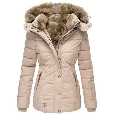 Belén™ - Warmer Wintermantel mit Fellfutter