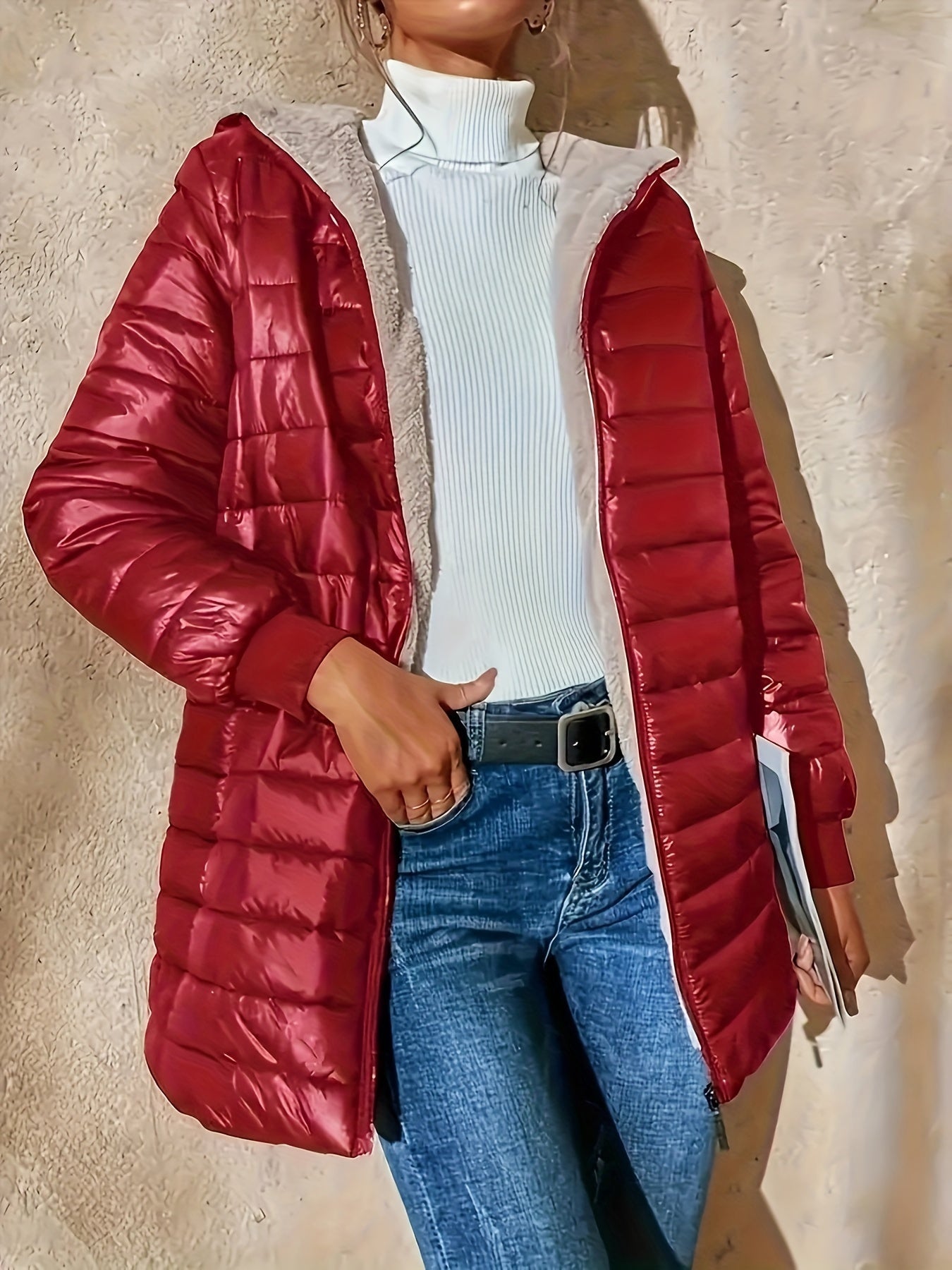 Enrica | Langer lässiger Mantel
