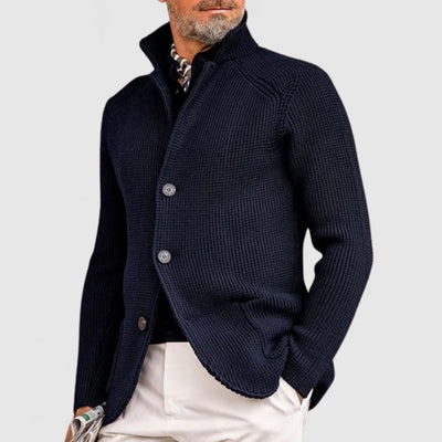 Gael™ - Elegante Strickjacke mit Revers für Herren