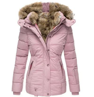 Belén™ - Warmer Wintermantel mit Fellfutter