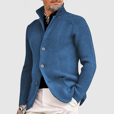 Gael™ - Elegante Strickjacke mit Revers für Herren