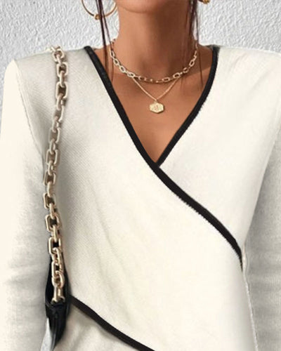 Irish™ – Elegante Trui mit V-Ausschnitt