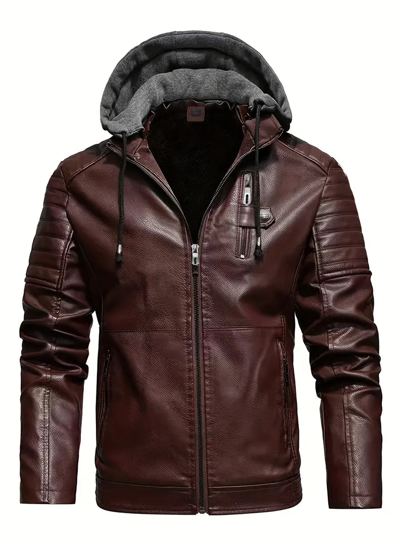 Santino™ -Die Stilvolle Winterlederjacke