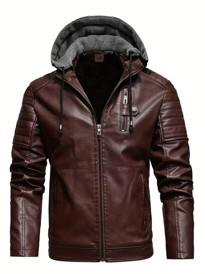 Santino™ -Die Stilvolle Winterlederjacke
