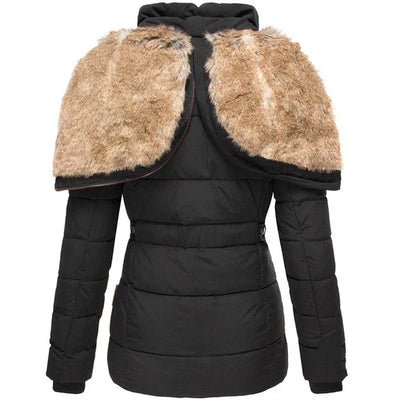 Belén™ - Warmer Wintermantel mit Fellfutter