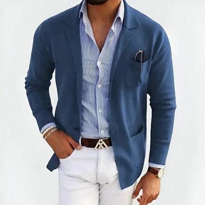 Benjamin™ - Raffinierte Wickelstrickjacke