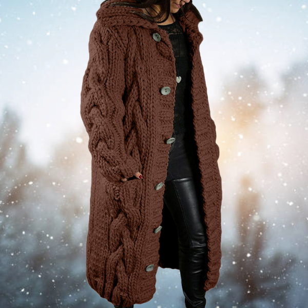 Foy™ – Eleganter Web-Cardigan für Damen