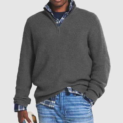 Louis™ - Der Stilvolle Zip-Pullover für Herren