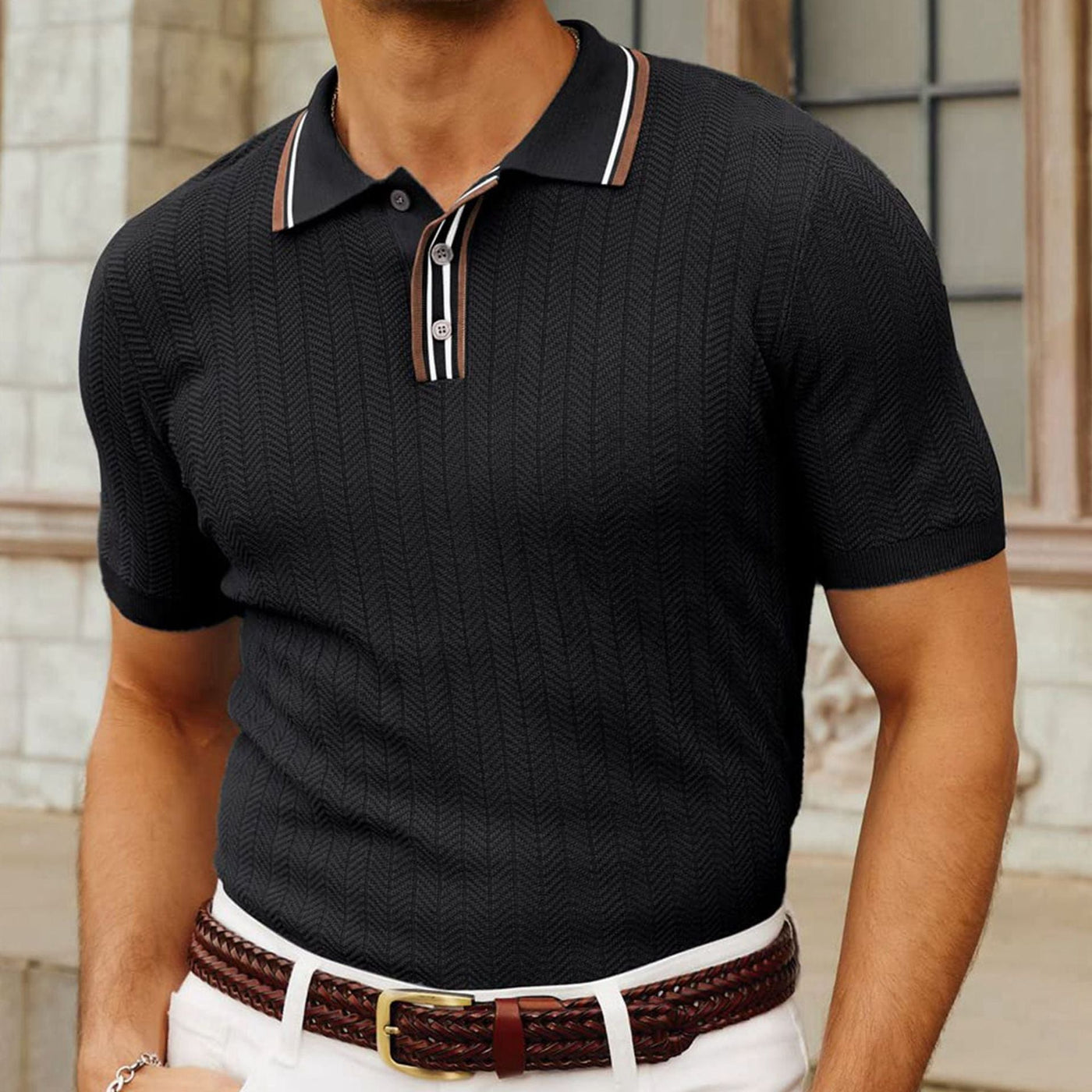 Dani™ – Hochwertiges gestricktes Poloshirt