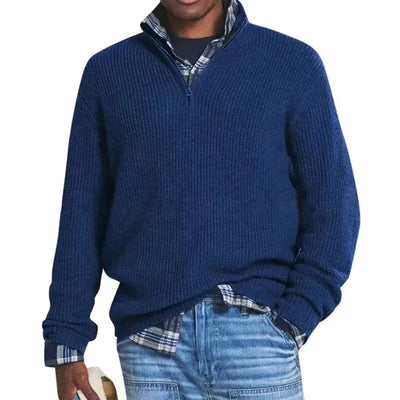 Louis™ - Der Stilvolle Zip-Pullover für Herren
