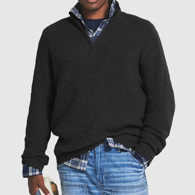 Louis™ - Der Stilvolle Zip-Pullover für Herren