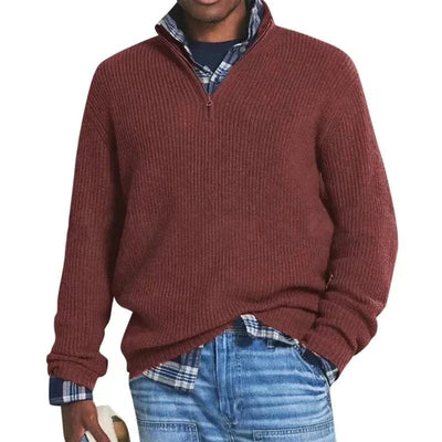 Louis™ - Der Stilvolle Zip-Pullover für Herren