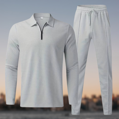 Truman™ - Stylischer Jogginganzug mit Waffelmuster