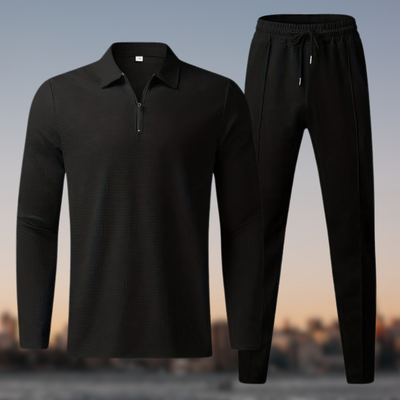 Truman™ - Stylischer Jogginganzug mit Waffelmuster