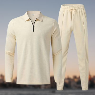 Truman™ - Stylischer Jogginganzug mit Waffelmuster