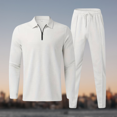 Truman™ - Stylischer Jogginganzug mit Waffelmuster