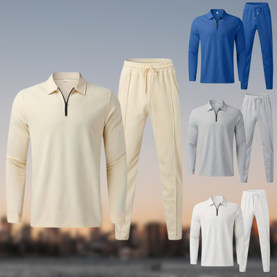 Truman™ - Stylischer Jogginganzug mit Waffelmuster