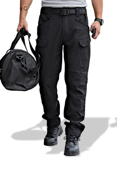 Tommy™ -Stretch Bikerhose mit Holstertaschen