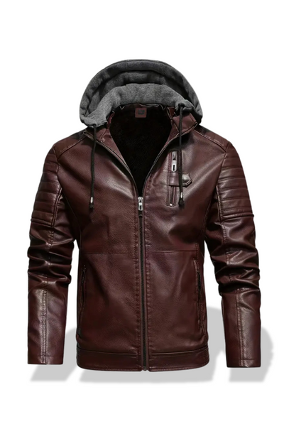 Santino™ -Die Stilvolle Winterlederjacke