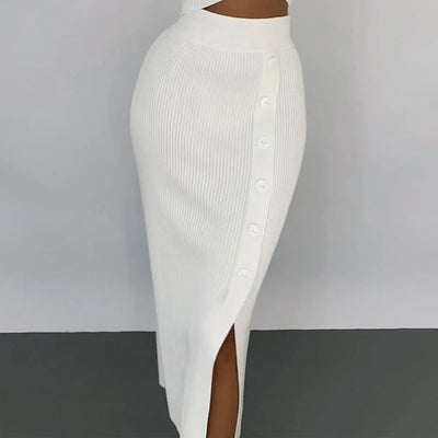 Nina™ - Slim Fit Schlitzrock-Set
