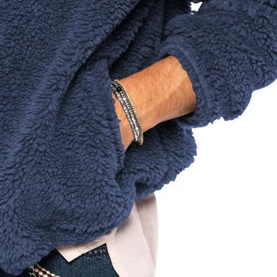 Markus™-Bequeme Herren-Fleecejacke