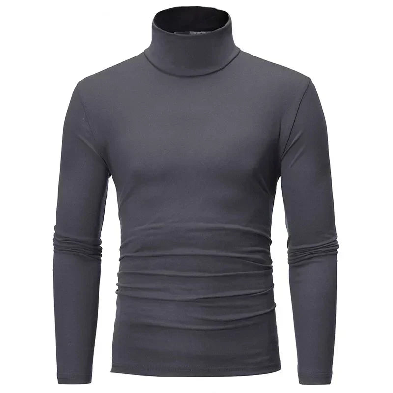 Clooney™ – Klassischer schmaler Rollkragenpullover