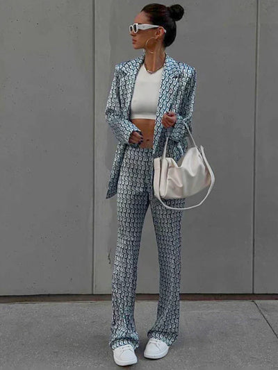 Louise™ -Satin Suit Set
