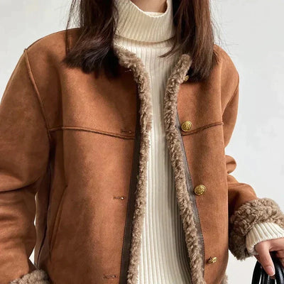 Louisa™ – Sherpa-Edge-Jacke