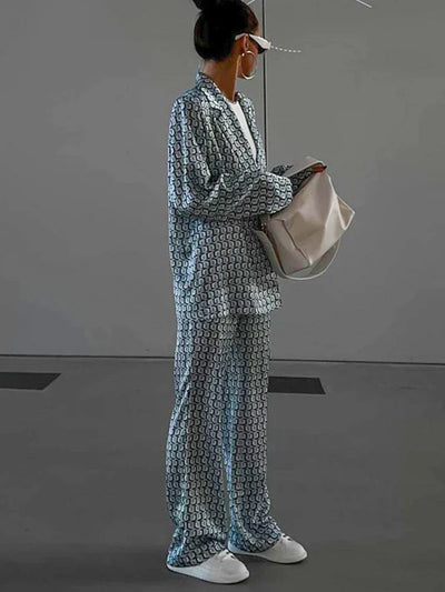 Louise™ -Satin Suit Set