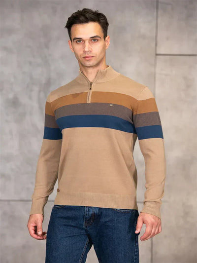 Elba™ - Herren Patchwork Pullover