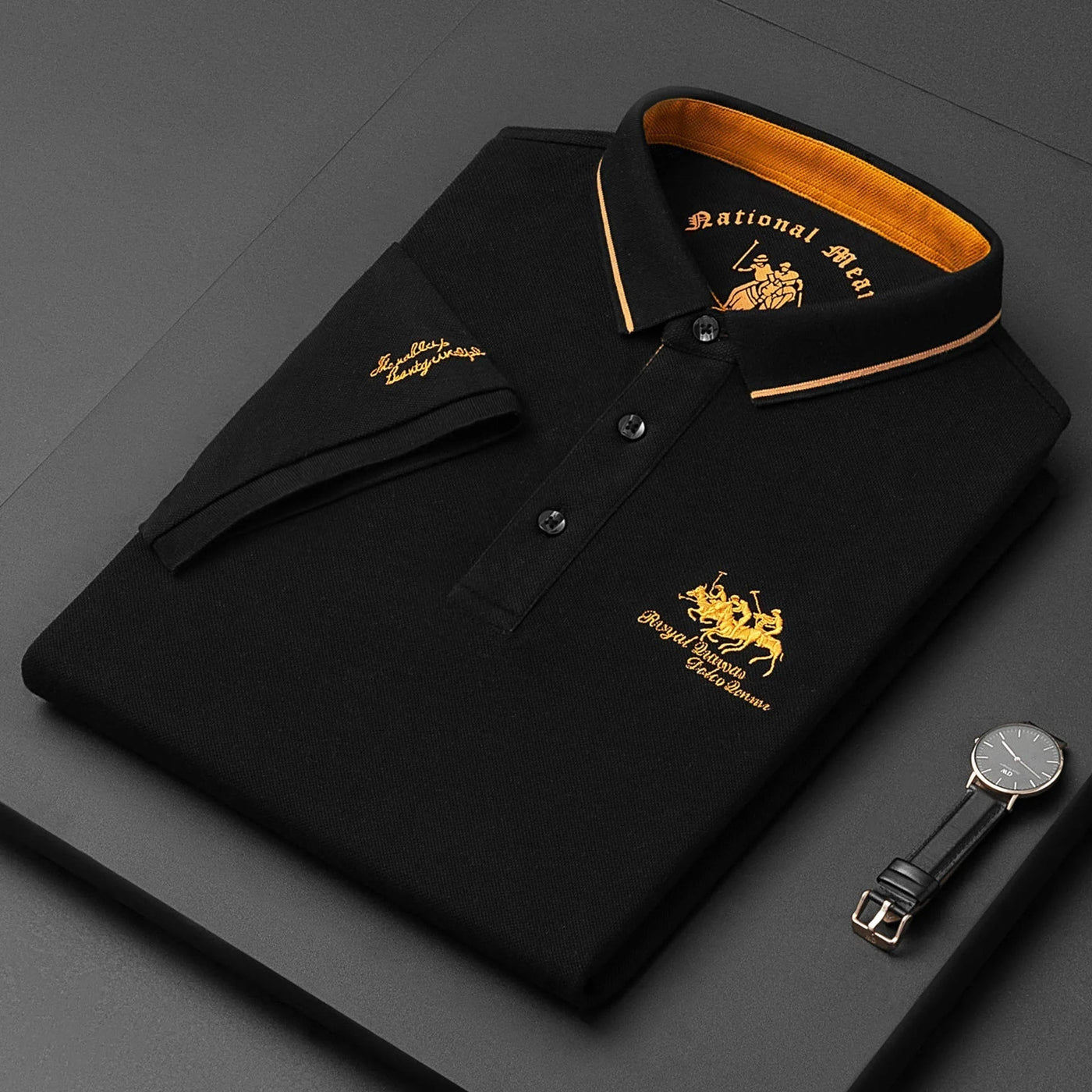 Santoni™ Elegantes Polo für Herren