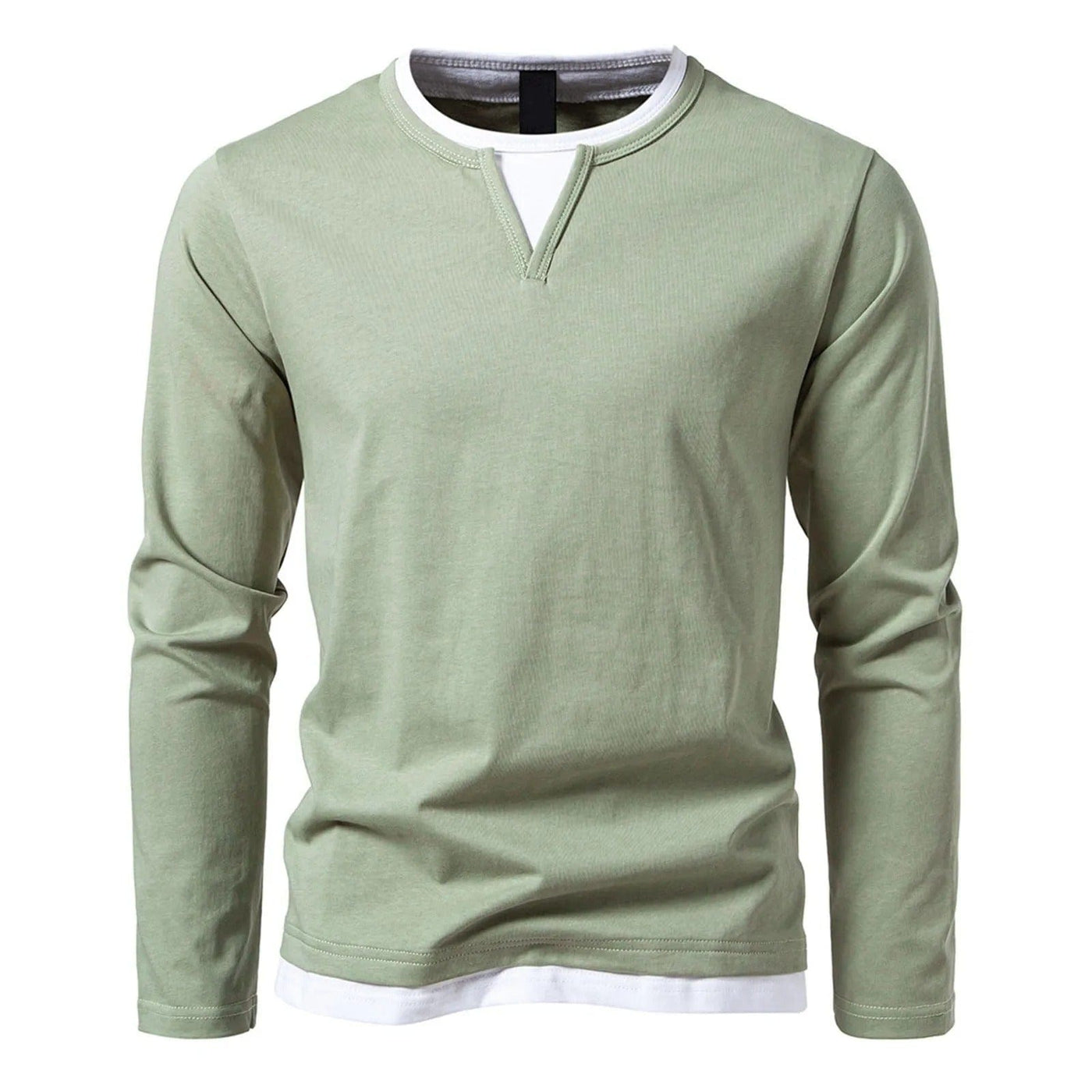 Hem Sworth™ - Kent Henley mit langen Ärmeln