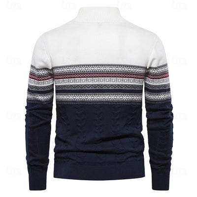 Bale™ - Lässiger Herrenpullover mit Ethno-Muster