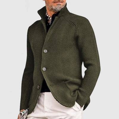 Gael™ - Elegante Strickjacke mit Revers für Herren