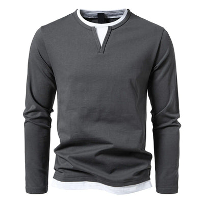Hem Sworth™ - Kent Henley mit langen Ärmeln