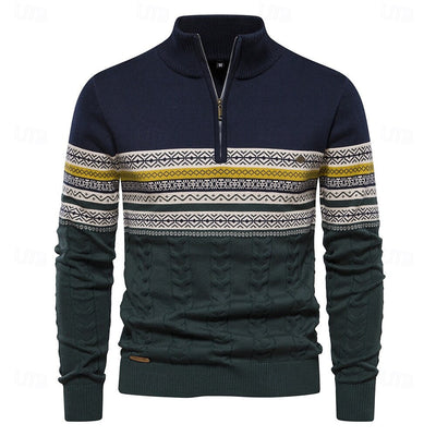Bale™ - Lässiger Herrenpullover mit Ethno-Muster