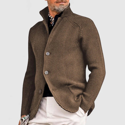 Gael™ - Elegante Strickjacke mit Revers für Herren