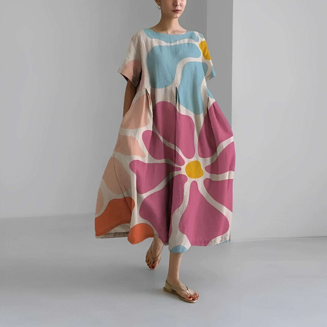 Katarina? - Boho-Blumenkleid