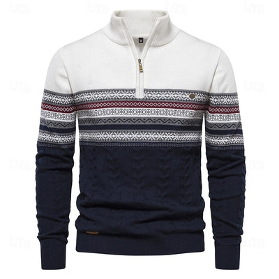 Bale™ - Lässiger Herrenpullover mit Ethno-Muster