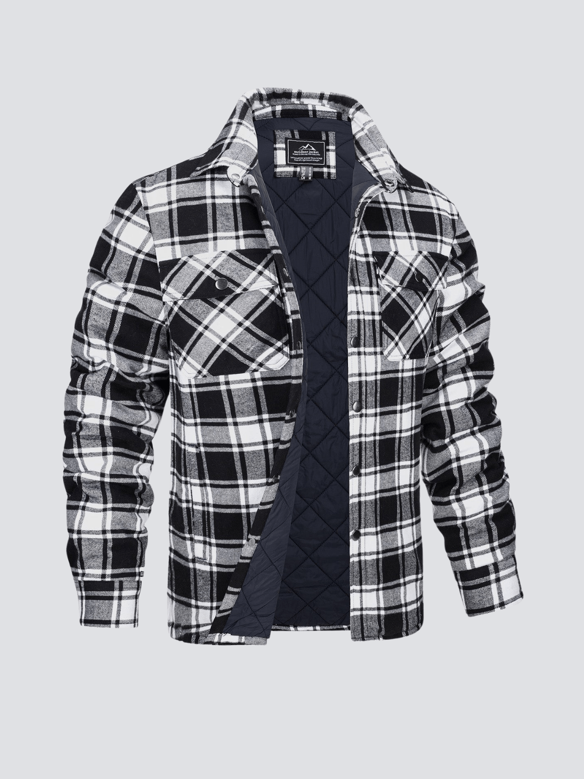 Iver™ - Gestreifte Flanelljacke